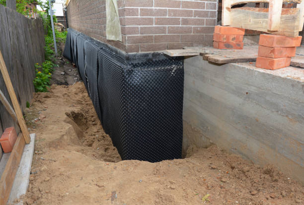 SJ Waterproofing Pros technician performing targeted Crawl Space Encapsulation assessment in Gibbsboro, NJ